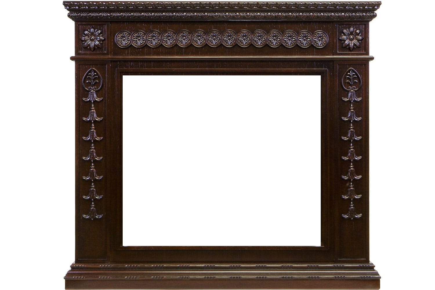Каминокомплект Milan - Темный дуб с очагом Symphony 26'' DF2608-INT