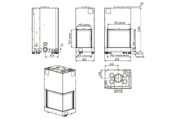 MCZ Forma 75 DX/SX