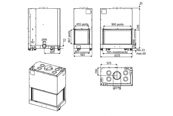 MCZ Forma 95 DX/SX